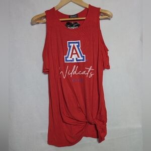 Gameday Couture Sz M Red Arizona Wildcats Women's Top NWT